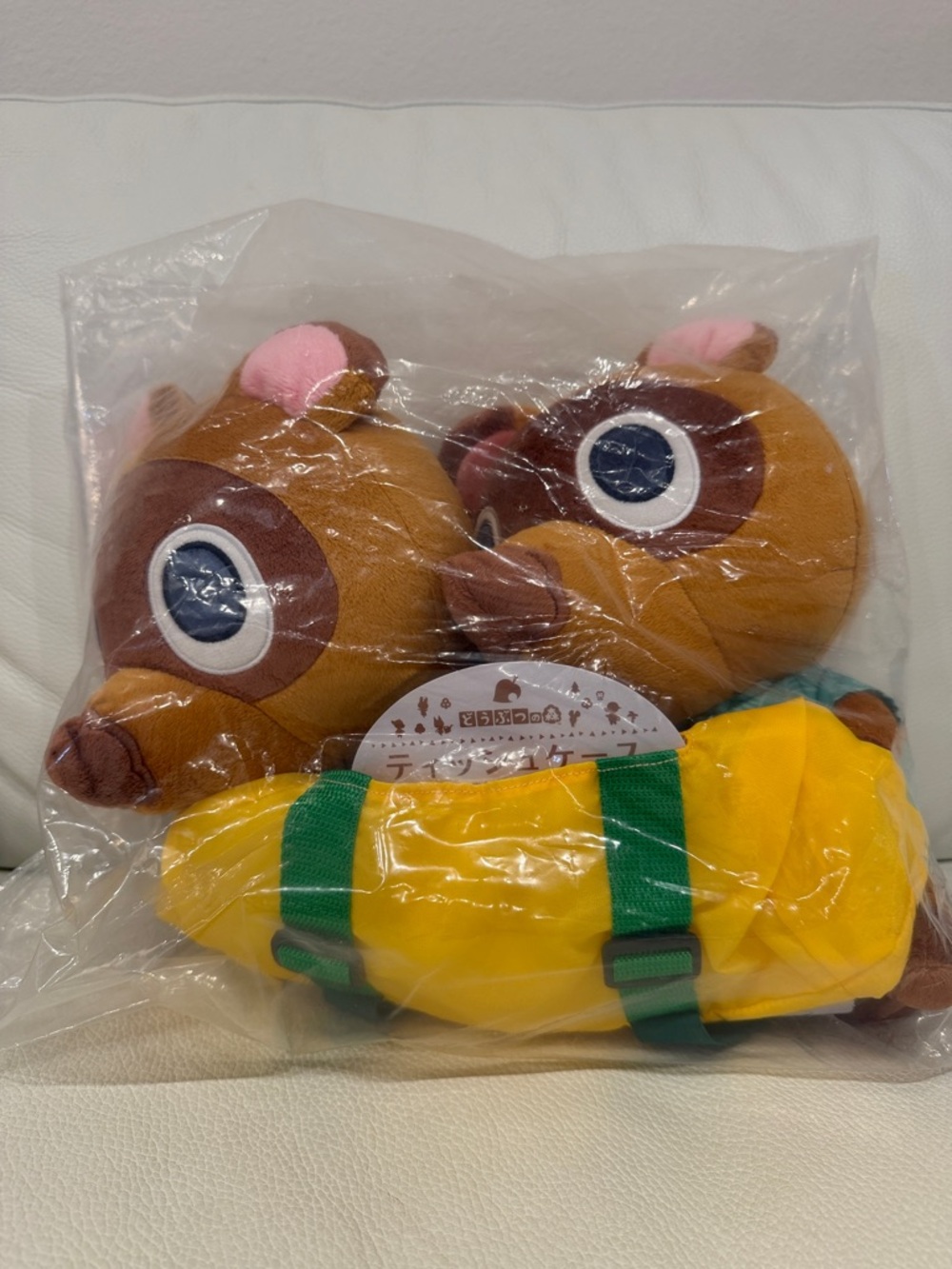 Animal Crossing Timmy and Tommy Plush Tissue Case
